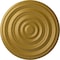 Ekena Millwork Carton Smooth Ceiling Medallion (Fits Canopies up to 9 1/8"), 29 1/8"OD x 1 1/2"P, Pharaohs Gold CM29CAPGS - alternate 1